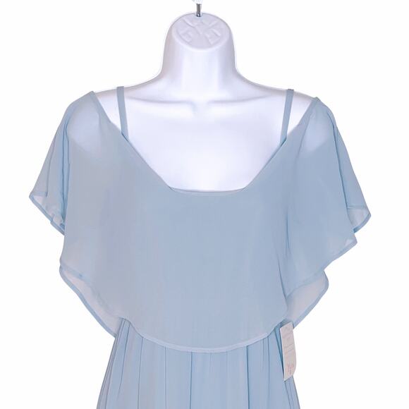 Show Me Your MuMu Caitlin Ruffle Maxi Dress S NWT - Picture 7 of 14